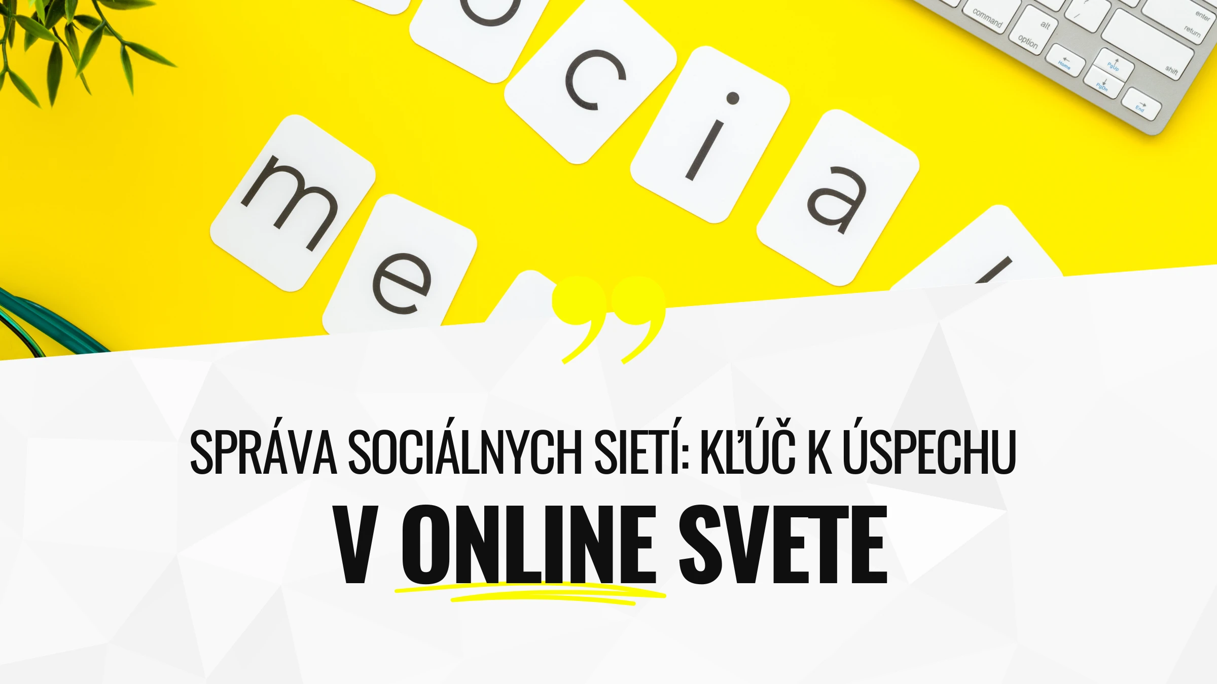 Správa sociálnych sietí: kľúč k úspechu v online svete
