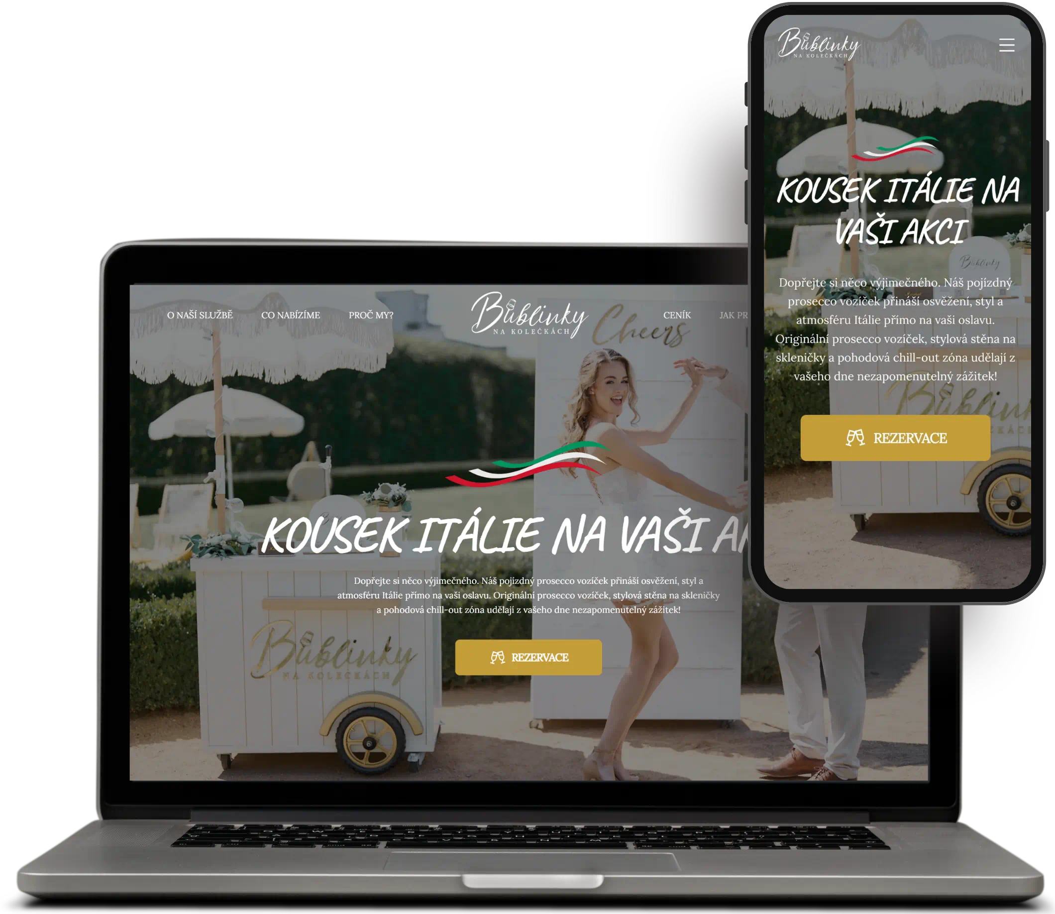 bublinkynakoleckach.cz Web na mieru